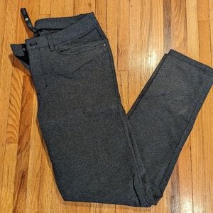 LULULEMON ABC Textured Slim Fit Pant - 32x34 - Heathered Charcoal Gray